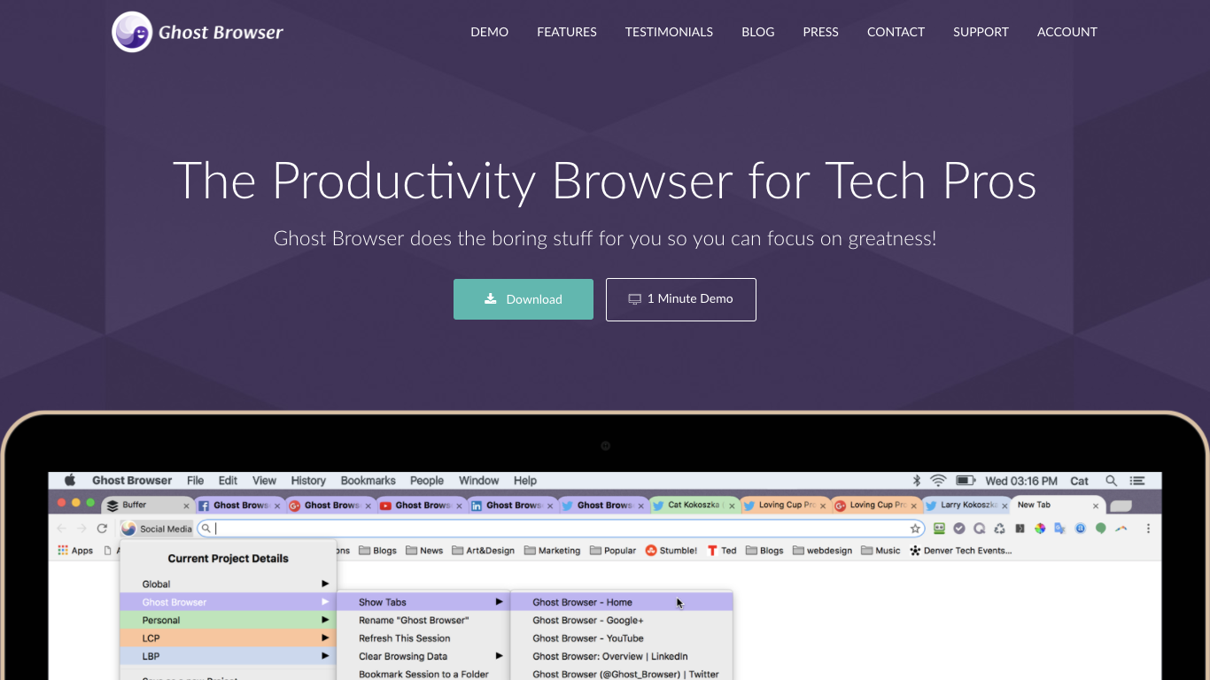 ghost browser Tools for Designers and Devs